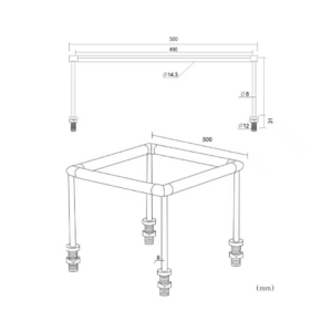 Alternative view of Parify Bridge 016A (Round Corner)