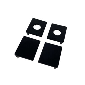 Parify Track End Cap (Suitable For Shallow Surface Mounted 2621 Rail)