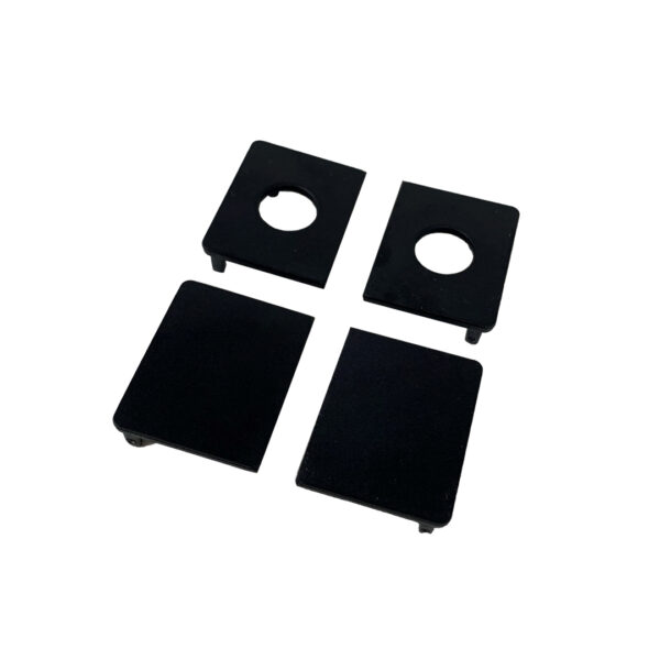 Parify Track End Cap (Suitable For Shallow Surface Mounted 2621 Rail)