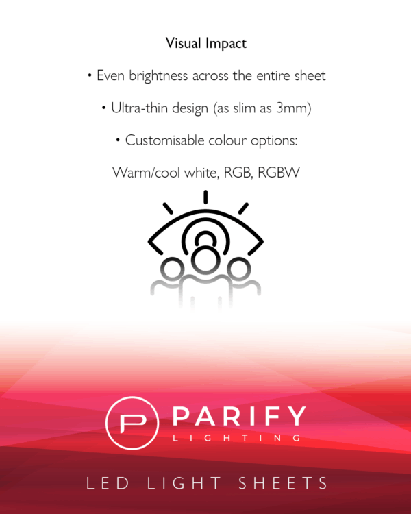 Flexible LED Light Sheet 20W - Image 8
