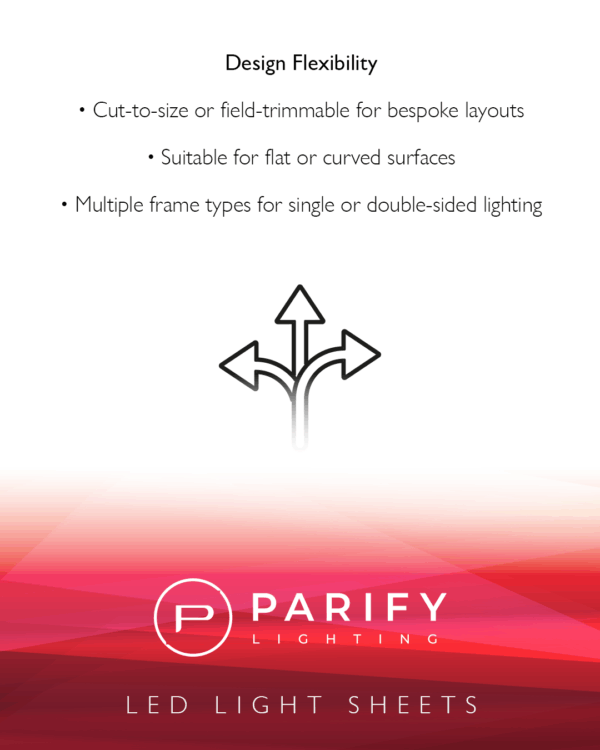 Flexible LED Light Sheet 20W - Image 9