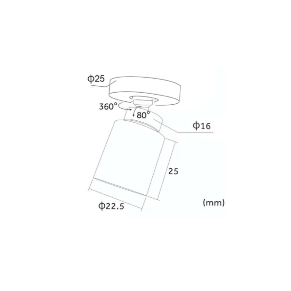 Parify Mini Spot Light PAR102-1 - Image 2