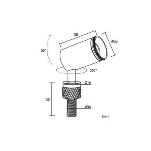 Parify Mini Spot Light PAR115-1 - Image 2