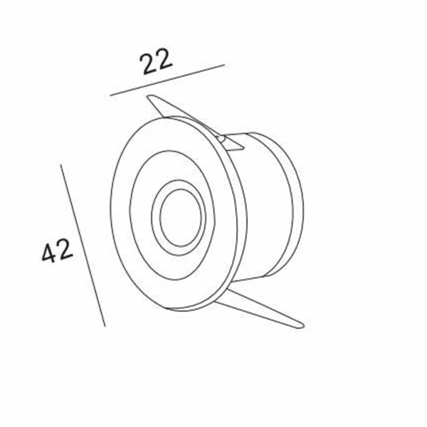Parify Mini Recessed Light PAR108-3 - Image 2