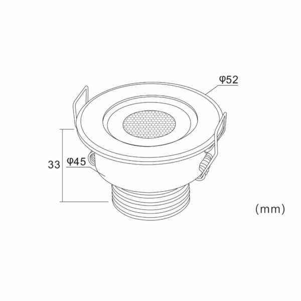 Parify Mini Recessed Light PAR108-6 - Image 2