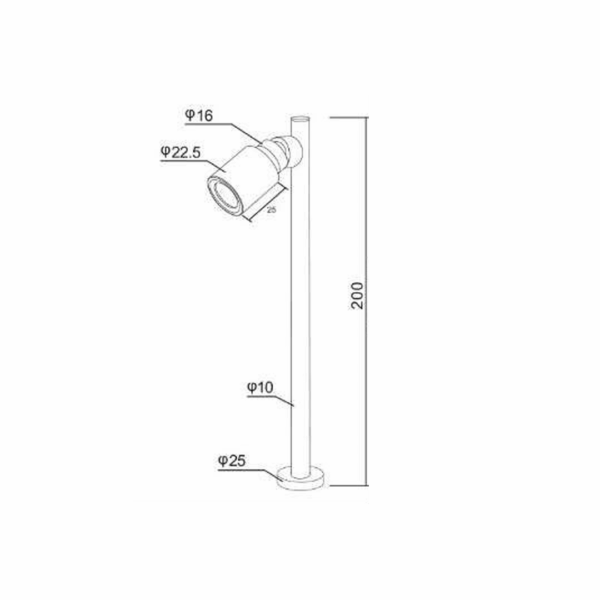 Parify LED Stalk Light (PAR102A) - Image 2