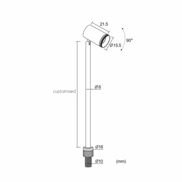 Parify LED Stalk Light (PAR111) - Image 2